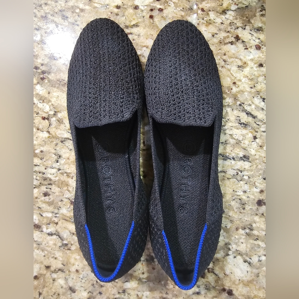 Rothy's Black and Blue Women's Shoes